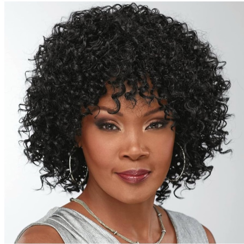 Especially Yours Style Alina Z0223 Color IB Black Curly Wig